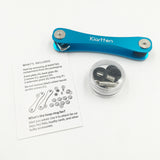 Aviation Aluminum Portable Key Clip Organizer Set