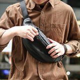 INTAGRA Axis Leather Sling Bag