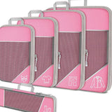 Travel Can Be Compression Storage Bag Suit With Shoe Bag Mesh Visual Luggage Organizing