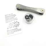 Aviation Aluminum Portable Key Clip Organizer Set