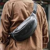 INTAGRA Axis Leather Sling Bag