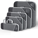 Travel Can Be Compression Storage Bag Suit With Shoe Bag Mesh Visual Luggage Organizing