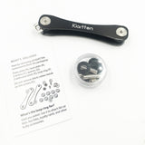 Aviation Aluminum Portable Key Clip Organizer Set