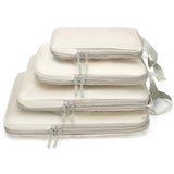 Travel Can Be Compression Storage Bag Suit With Shoe Bag Mesh Visual Luggage Organizing