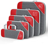 Travel Can Be Compression Storage Bag Suit With Shoe Bag Mesh Visual Luggage Organizing