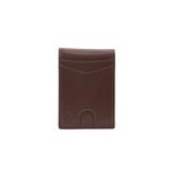 INTAGRA minimalist RFID credit card holder wallet for men brown
